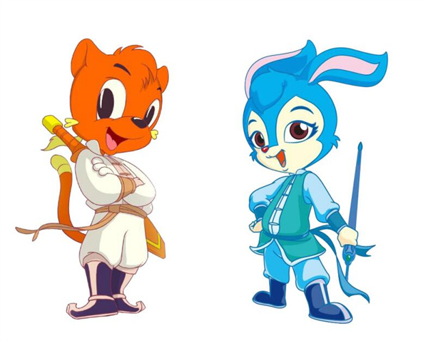 至今,虹猫蓝兔动漫品牌已原创了虹猫蓝兔武侠系列,虹猫蓝兔历险